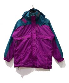 Columbia（コロンビア）の古着「MOUNTAIN PARKA」｜パープル×グリーン