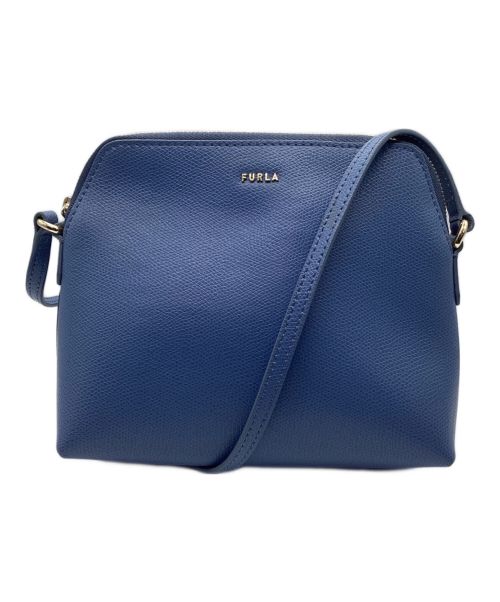 FURLA（フルラ）FURLA (フルラ) ショルダーポーチ ブルーの古着・服飾アイテム