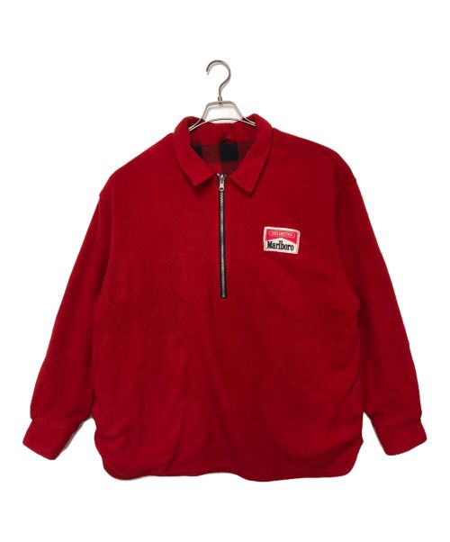 marlboro（マルボロ）marlboro (マルボロ) フリースジャケット レッド サイズ:SIZE XLの古着・服飾アイテム