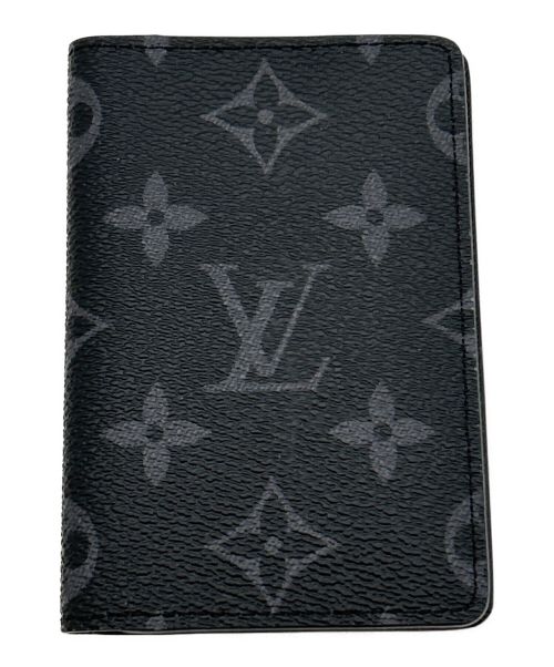 LOUIS VUITTON（ルイ ヴィトン）LOUIS VUITTON (ルイ ヴィトン) オーガナイザー･ドゥ ポッシュ ブラック×グレーの古着・服飾アイテム