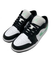 NIKE（ナイキ）の古着「Air Jordan 1 Low "Green Glow"」｜ホワイト×グリーン