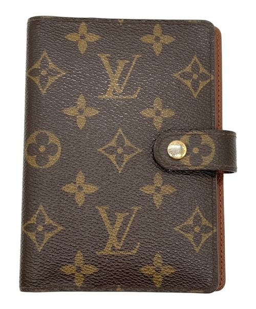 LOUIS VUITTON（ルイ ヴィトン）LOUIS VUITTON (ルイ ヴィトン) 手帳カバー ブラウンの古着・服飾アイテム