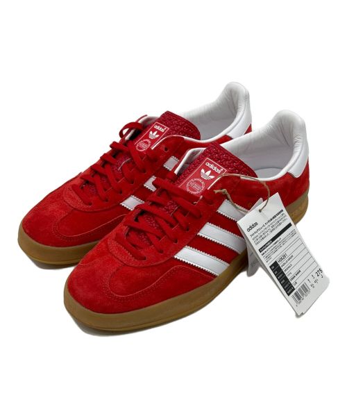 adidas（アディダス）adidas (アディダス GAZELLE INDOOR) ローカットスニーカー レッド サイズ:27.5 未使用品の古着・服飾アイテム