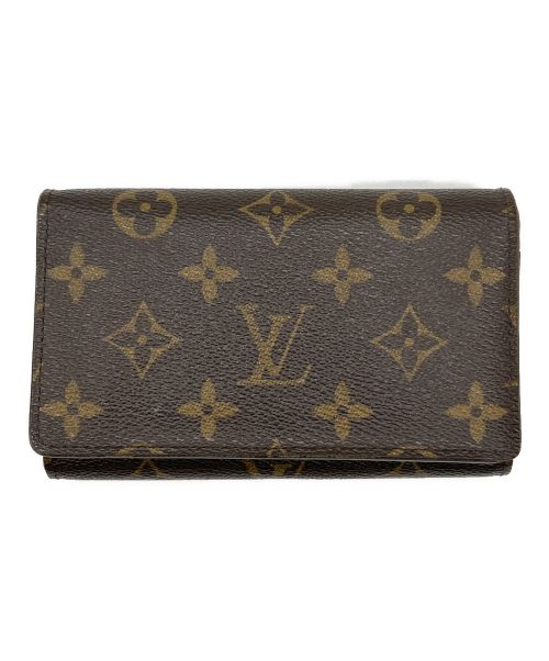 LOUIS VUITTON（ルイ ヴィトン）LOUIS VUITTON (ルイ ヴィトン) 2つ折り財布 ブラウンの古着・服飾アイテム