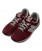 NEW BALANCEニューバランス）の古着「ローカットスニーカー」｜レッド