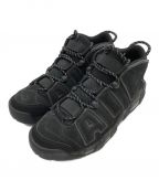 NIKE AIR MORE UPTEMPO BLACKナイキ エア モア アップテンポ）の古着「ハイカットスニーカー」｜ブラック