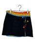 GIANNI VERSACE（ジャンニヴェルサーチ）の古着「Safety Pin Detail Mini Skirt」｜ブラック