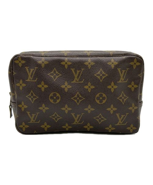 LOUIS VUITTON（ルイ ヴィトン）LOUIS VUITTON (ルイ ヴィトン) コスメポーチ ブラウンの古着・服飾アイテム