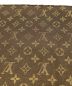 中古・古着 LOUIS VUITTON (ルイ ヴィトン) ショール・モノグラム シャイン ブラウン：50000円