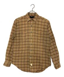 RRL（ダブルアールエル）の古着「ネルシャツ」｜ブラウン