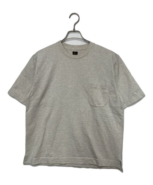 BATONER（バトナ―）BATONER (バトナ―) STANDING KNIT CREW NECK T-SHIRT アイボリー サイズ:SIZE　2の古着・服飾アイテム