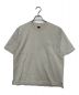 BATONER（バトナ―）の古着「STANDING KNIT CREW NECK T-SHIRT」｜アイボリー