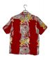 Sun Surf (サンサーフ) アロハシャツ レッド サイズ:SIZE S：10000円