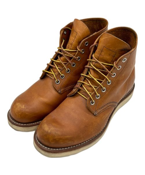 RED WING（レッドウィング）RED WING (レッドウィング) Heritage Work 6 Round Toe Boot ブラウン サイズ:26の古着・服飾アイテム