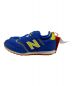 NEW BALANCE (ニューバランス) スニーカー ブルー サイズ:SIZE17 未使用品：2980円