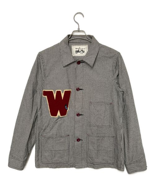 WEIRDO（ウィアード）WEIRDO (ウィアード) ワークシャツジャケット グレー サイズ:SIZE Mの古着・服飾アイテム