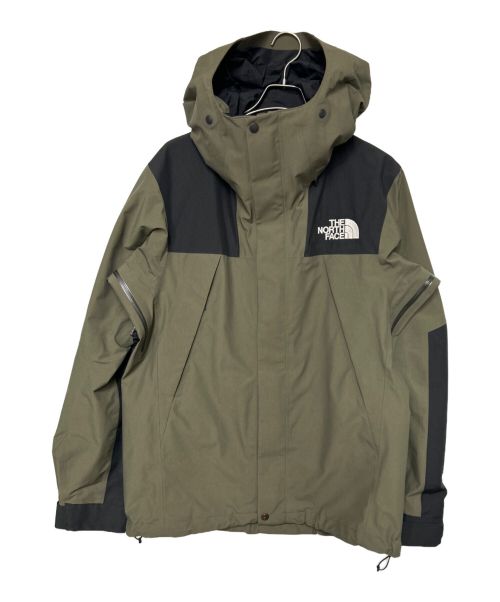 THE NORTH FACE（ザ ノース フェイス）THE NORTH FACE (ザ ノース フェイス) マウンテンジャケット ブラック×カーキ サイズ:SIZE XLの古着・服飾アイテム