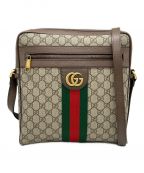 GUCCIグッチ）の古着「GGスモールメッセンジャーバッグ」｜ベージュ