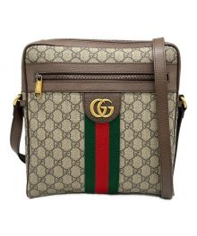 GUCCI（グッチ）の古着「GGスモールメッセンジャーバッグ」｜ベージュ