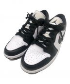 NIKE Women's Air Jordan 1 Lowナイキ ウィメンズ エアジョーダン1 ロー）の古着「ミドルカットスニーカー」｜ブラック×ホワイト