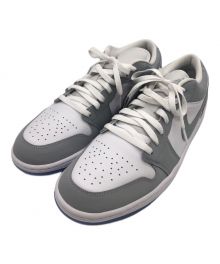 NIKE Women's Air Jordan 1 Low（ナイキ ウィメンズ エアジョーダン1 ロー）の古着「ローカットスニーカー」｜グレー×ホワイト