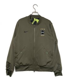 NIKE×F.C.R.B.（ナイキ×エフシーアールビー）の古着「ウォームアップジャケット」｜グリーン