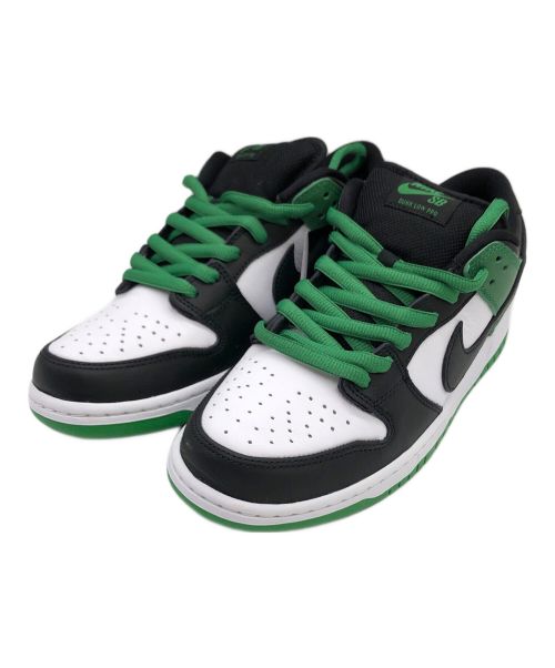 NIKE SB（ナイキエスビー）NIKE SB (ナイキエスビー) ローカットスニーカー グリーン×ブラック サイズ:28 未使用品の古着・服飾アイテム