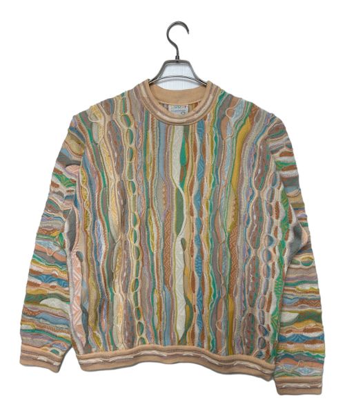 Coogi（クージー）Coogi (クージー) 3Dニット マルチカラー サイズ:SIZE Lの古着・服飾アイテム