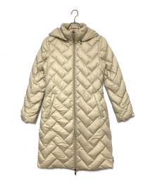 MONCLER（モンクレール）の古着「ダウンコート」｜ベージュ