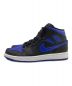 NIKE AIR JORDAN 1 MID (ナイキ エアージョーダン1 ミッド) スニーカー ブルー×ブラック サイズ:26.5：12000円