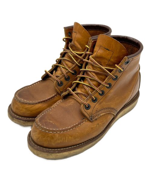 RED WING（レッドウィング）RED WING (レッドウィング) 6インチ クラシックモック ブラウン サイズ:SIZE 25.5cmの古着・服飾アイテム