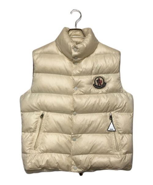 MONCLER（モンクレール）MONCLER (モンクレール) ダウンジャケット アイボリー サイズ:1の古着・服飾アイテム