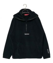 SUPREME（シュプリーム）の古着「FACEMASK HALF ZIP HOODED SWEATSHIRT」｜ブラック