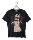 Hysteric Glamourヒステリックグラマー）の古着「プリントTシャツ」｜ブラック