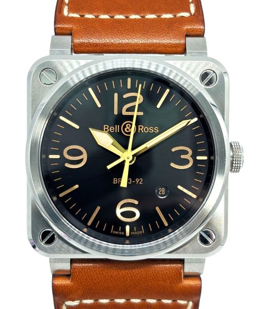 BELL&ROSS（ベルアンドロス）BELL&ROSS (ベルアンドロス) BR03-92 Golden Heritage Ref.S-08608 ブラック サイズ:42mmの古着・服飾アイテム