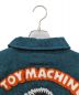 中古・古着 TOY MACHINE (トイマシーン) TM PAINT COLLAB CORDUROY STADIUM JACKET (ティーエムペイント コラボ コーデュロイ スタジアム ジャケット) グリーン サイズ:XL：16800円