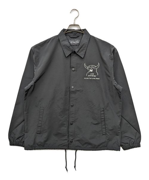 TOY MACHINE（トイマシーン）TOY MACHINE (トイマシーン) MARKED MONSTER COACH JACKET (マークト モンスター コーチジャケット) ブラック サイズ:Lの古着・服飾アイテム