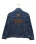 TOY MACHINE (トイマシーン) VACCINE LOOSE FIT DENIM JACKET (バクシン ルース フィット デニムジャケット) ブルー サイズ:M：10000円