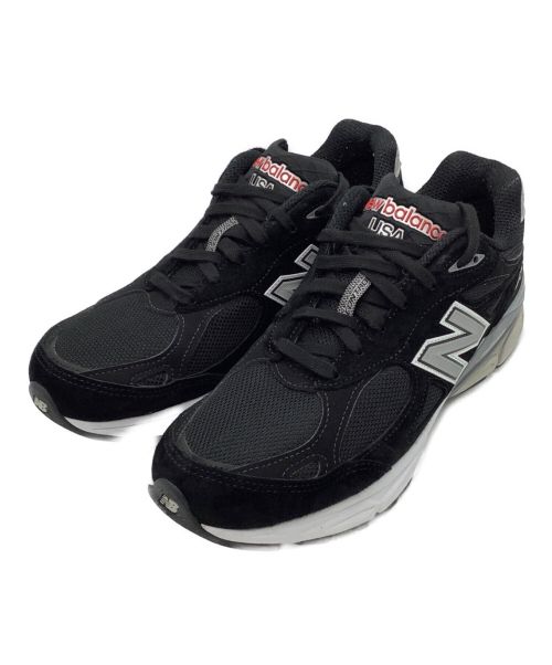 NEW BALANCE（ニューバランス）NEW BALANCE (ニューバランス) NEW BALANCE 990v3 M990BS3/スニーカー ブラック サイズ:27の古着・服飾アイテム