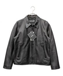 Schott（ショット）の古着「670シングルライダースジャケット」｜ブラック