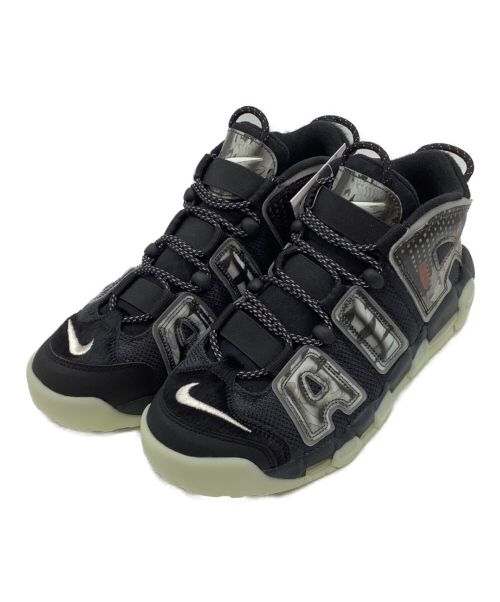 NIKE（ナイキ）NIKE (ナイキ) AIR MORE UPTEMPO 96 ブラック サイズ:27.5 未使用品の古着・服飾アイテム