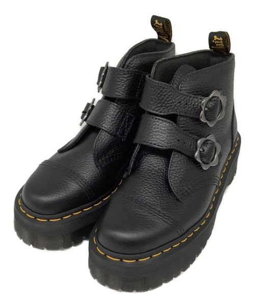 Dr.Martens（ドクターマーチン）Dr.Martens (ドクターマーチン) DEVON FLWR（デヴォン フラワー） ブラック サイズ:UK 6の古着・服飾アイテム