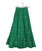MARIHAマリハ）の古着「草原の虹のスカート」｜グリーン