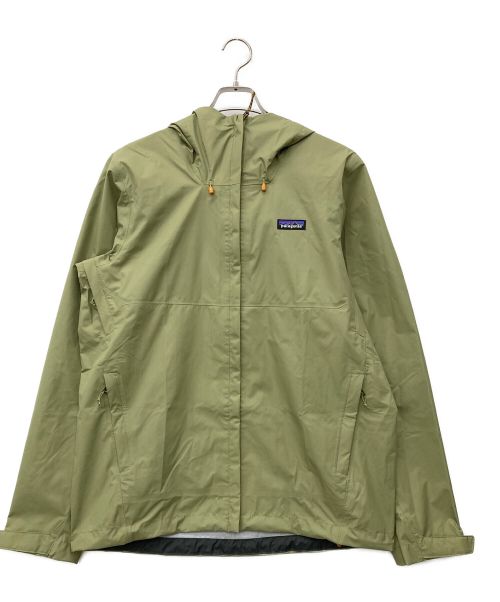 Patagonia（パタゴニア）Patagonia (パタゴニア) トレントシェル 3L・レイン・ジャケット カーキ サイズ:Мの古着・服飾アイテム