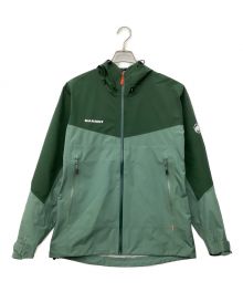 MAMMUT（マムート）の古着「コンベイ ツアー ハードシェル フーデットジャケット」｜グリーン