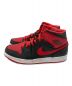 NIKE (ナイキ) AIR JORDAN1（エア ジョーダン 1） レッド×ブラック サイズ:US10：15000円