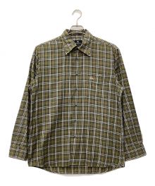 Burberry's（バーバリーズ）の古着「ボタンダウンシャツ」｜オリーブ