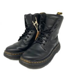 Dr.Martens（ドクターマーチン）の古着「CREWSON 8 ホール ブーツ」｜ブラック