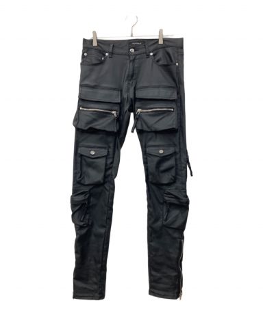 【中古・古着通販】MLVINCE (メルヴィンス) TYPE2 PARACHUTE SLIM CARGO PANTS（TYPE2  パラシュートスリムカーゴパンツ） ブラック サイズ:32｜ブランド・古着通販 トレファク公式【TREFAC FASHION】スマホサイト