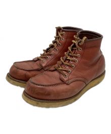 RED WING（レッドウィング）の古着「クラシックワークブーツ 犬タグ 6" Classic Moc」｜ブラウン